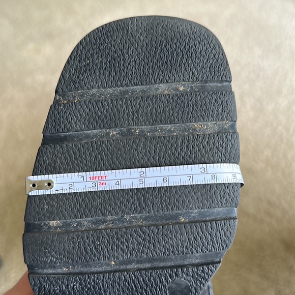 Canadienne black leather zip ankle boots 6.5 square toe - Picture 8 of 8